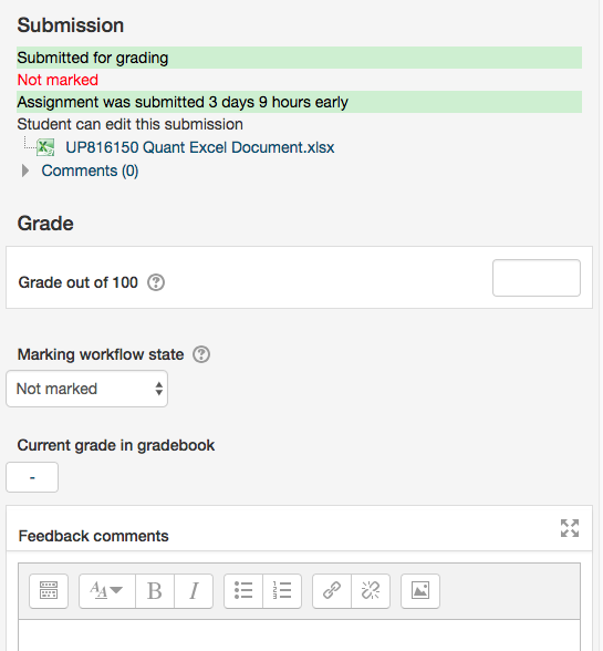 moodle assignment release grades